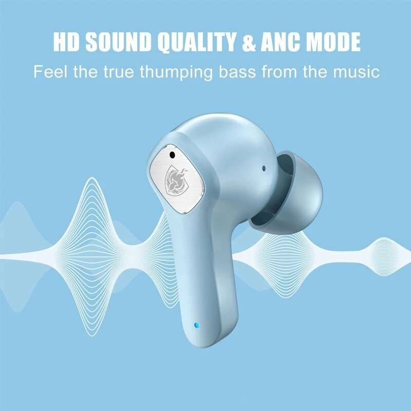 Phoinikas Q16 TWS Wireless Earbuds bluetooth Earphone ANC Noise Cancelling LED Display 40h Play Time