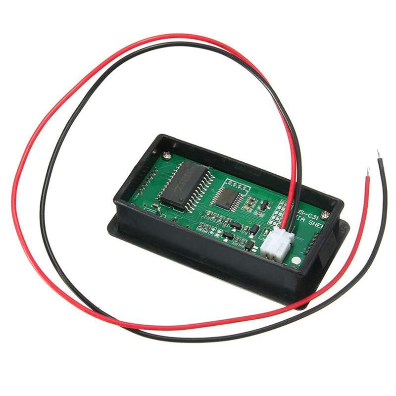 3Pcs 12V/24V/36V/48V 8-70V LCD Acid Lead 3.7V Lithium Battery Capacity Indicator Digital Voltmeter