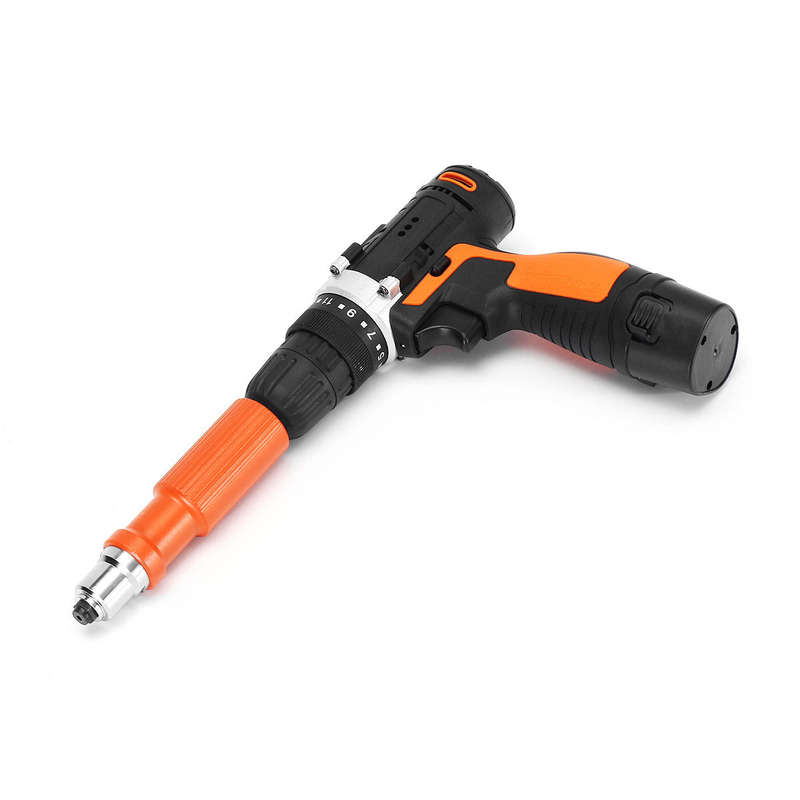 Drillpro Upgraded Electric Rivet Nut Attachment Cordless Riveting Tool Drill Adapter For Electric Dr