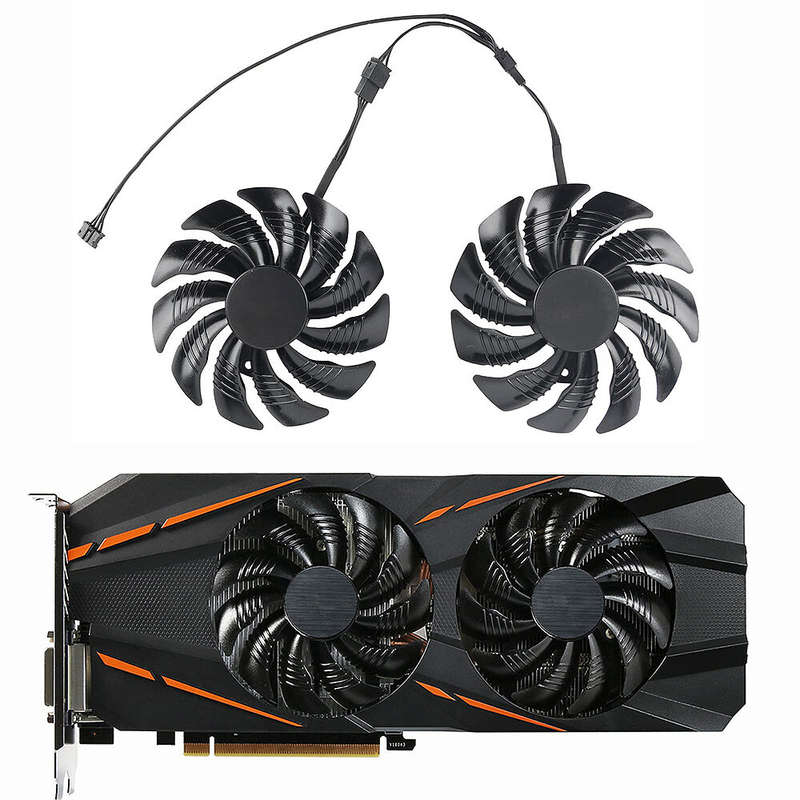 Graphics Card Fan PLD09210S12HH 12V 0.40A Applicable for P106 GTX1050 1060 1070