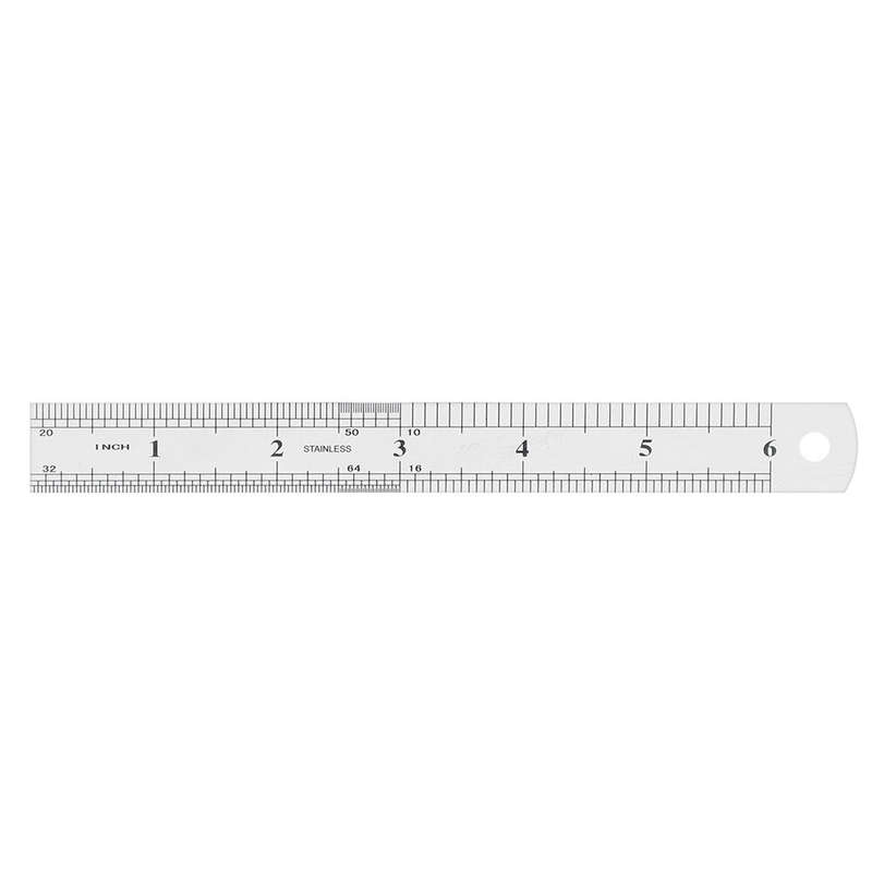 150-1200mm Thickened Stainless Steel Ruler with Metric and Inch Scales Woodworking Scriber Measuring