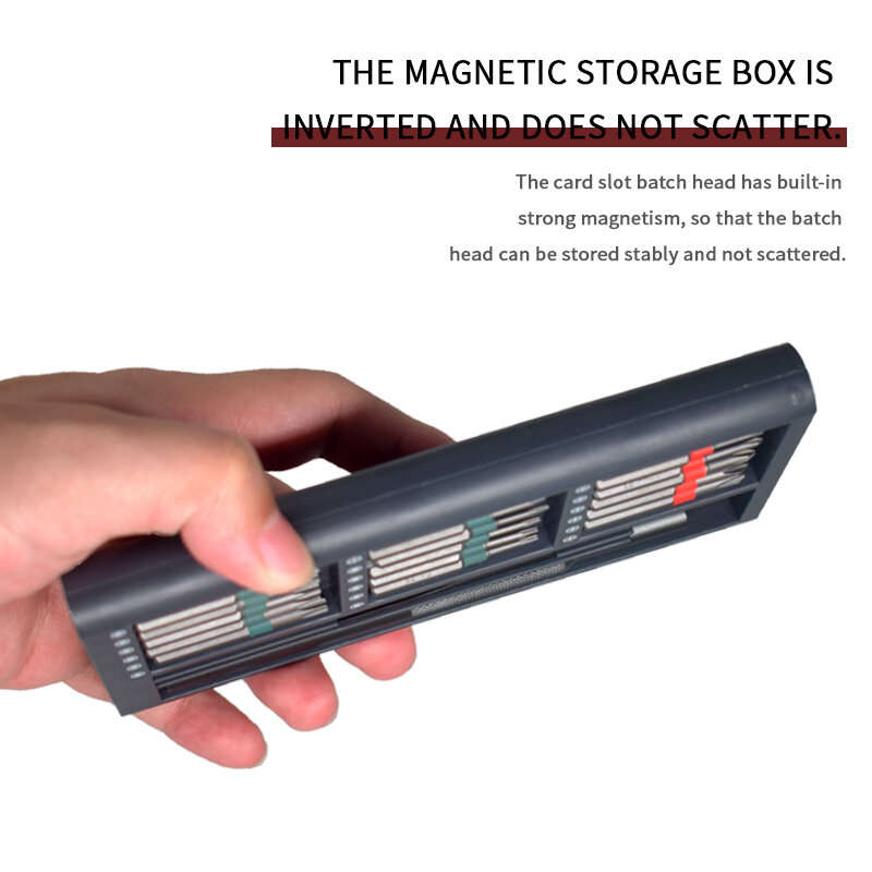MT-M039 39-in-1 Screwdriver Set Double-Sided Magnetic Tip Hand Tools Magnetic Screwdriver Set Screwd
