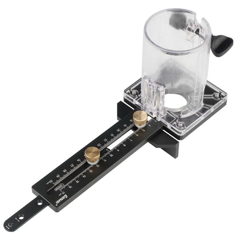 GANWEI Woodworking Circle Cutting Jig for Electric Trimming Machine Wood Router Milling Circle Slott