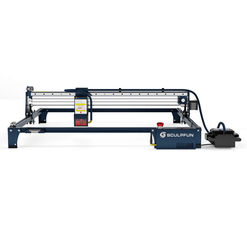 SCULPFUN S30 Ultra-22W Laser Engraving Machine 600x600mm Engraving Area Laser Cutter Automatic Air A