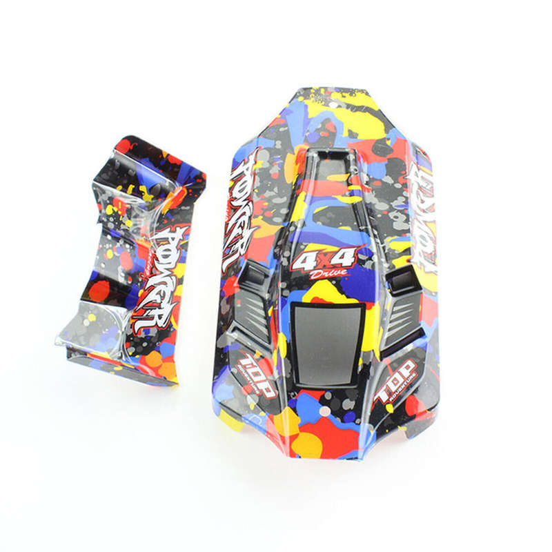 Wltoys 124007 1/12 RC Car Spare Body Shell Painted Colored 2484 Vehicles Models Parts Accessories