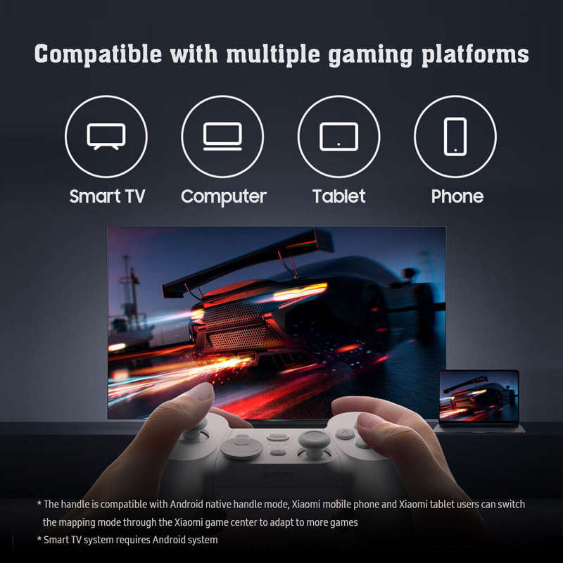 Xiaomi Gamepad Elite Edition Bluetooth 2.4G ALPS Joystick 6-Axis Gyro Linear Motor For Android Phone