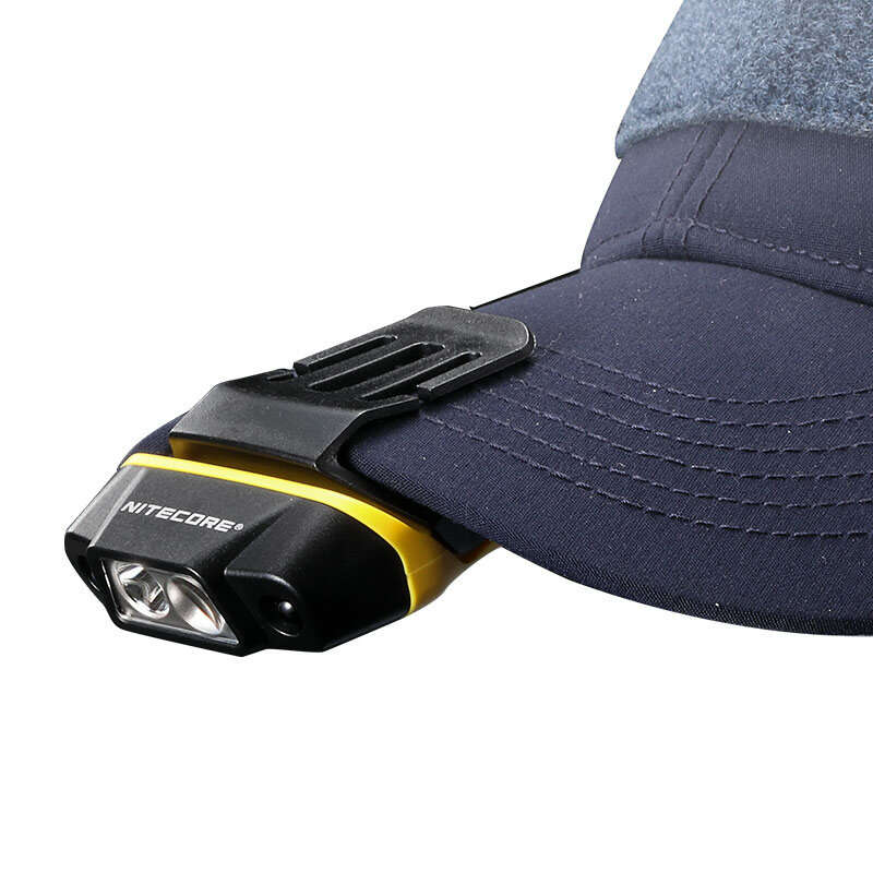 NITECORE NU11 Outdoor Intelligent Motion Sensor Hat Clip Headlamp for Night Fishing with Long Batter