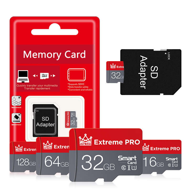 Microdrive 64GB Class 10 TF Memory Card High Speed Micro SD Card Flash Card Smart Card for Phone Cam