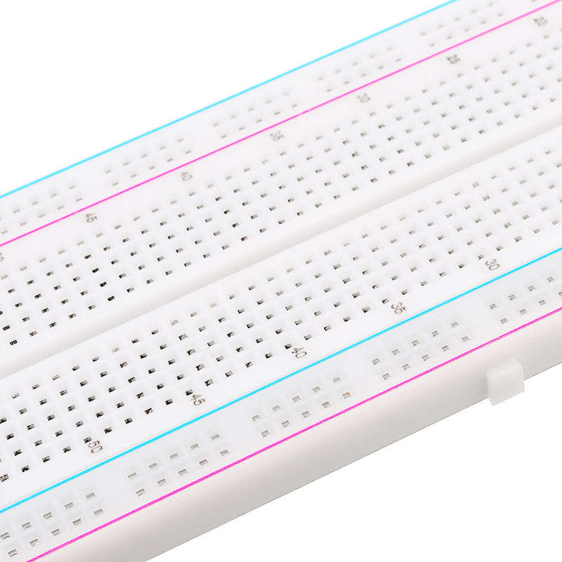 3Pcs MB102 Test Developer DIY 830 Hole Solderless PCB Breadboard