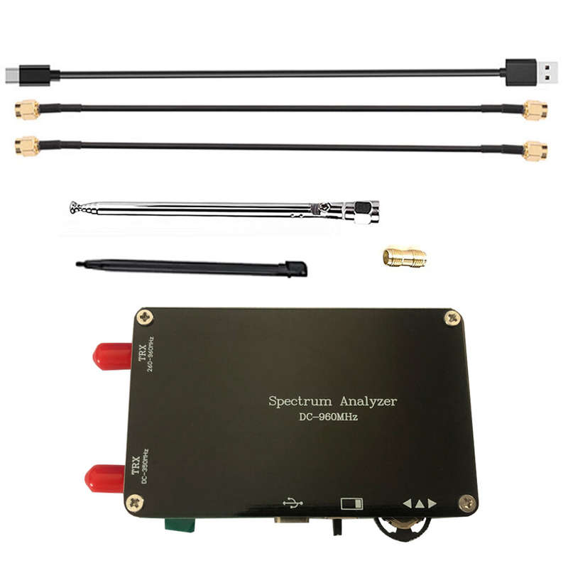 2.8 Inch Spectrum Analyzer with Fast Scanning Speed and User-friendly Controls for Accurate Signal M