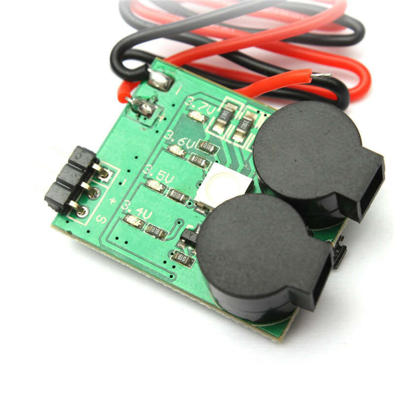 3 in 1 Low Voltage Alarm BB Buzzer Tracer Signal Loss Alarm 2-6S Lipo Support for RC Drone FPV Racin