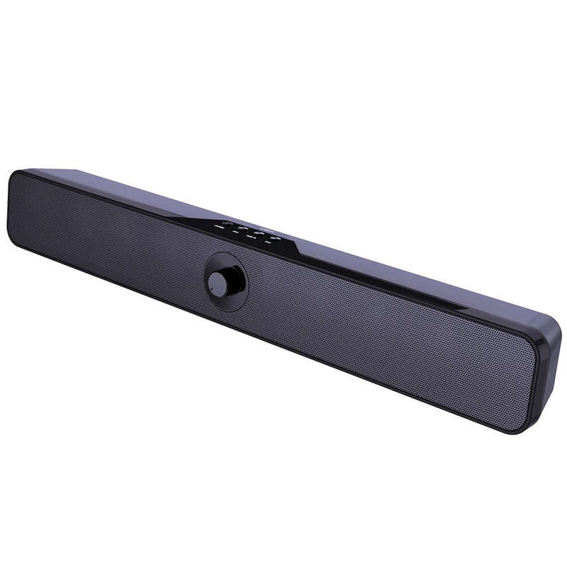 DOSS 1388 Mini Sound Bar Wireless bluetooth 5.0 Computer Speaker Subwoofer Stereo 8W x2 Soundbar Pow
