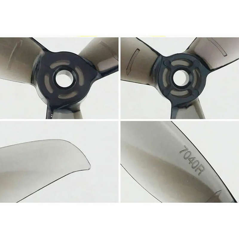 8Pairs 7040 7Inch Tri-blade Propeller for DIY 7 Inch Long Range Freestyle RC Drone FPV Racing
