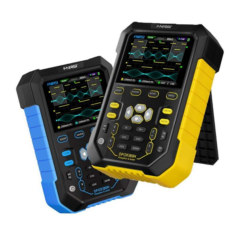DPOX180H Oscilloscope 2.8-inch IPS Display 500MSPS Sampling 120Kpts Storage Digital Phosphor High Vo