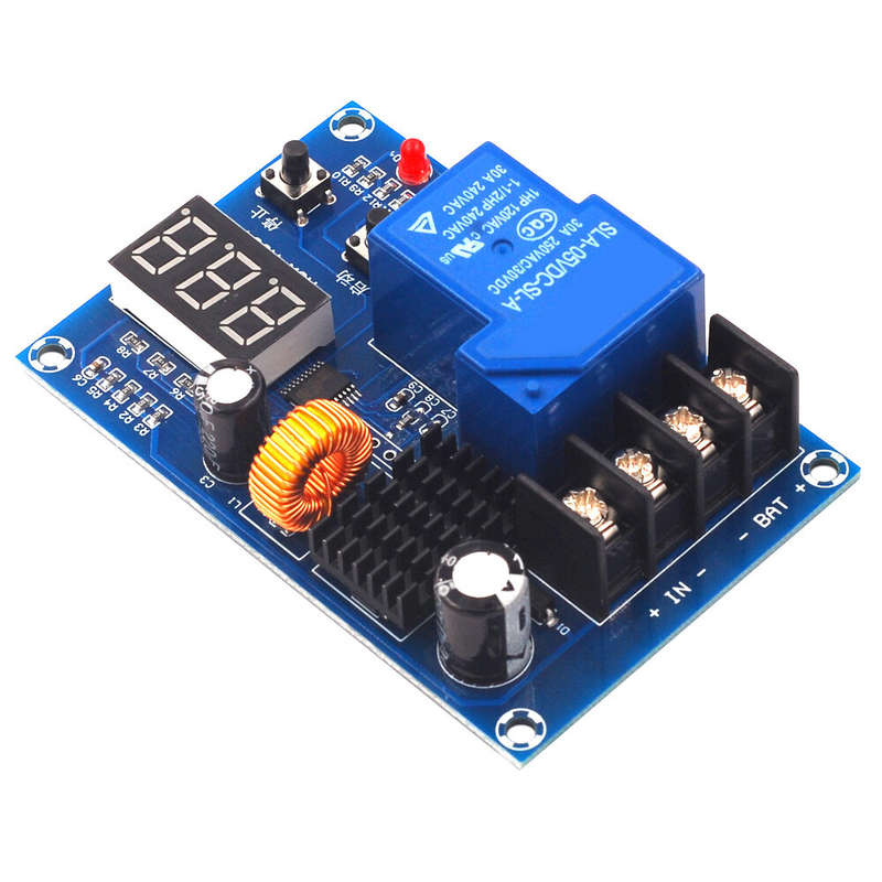 AOQDQDQD XH-M604 6-60V Battery Charger Control Module with Digital Full Charge Overcharge Protection