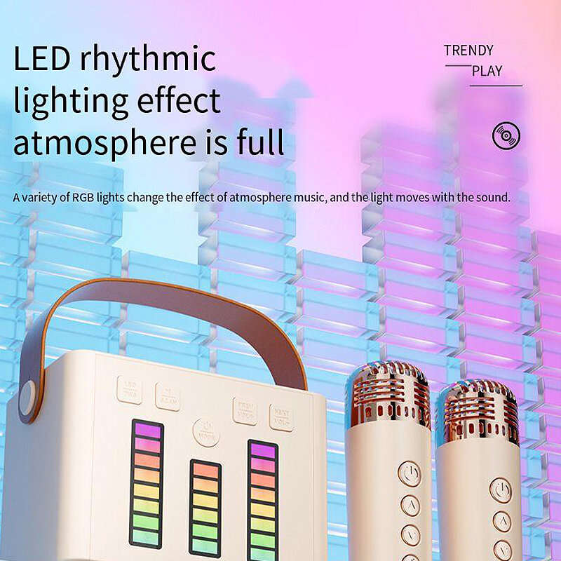 Q2 bluetooth Speaker Portable Speaker with Microphone K-song 360 Surround Sound Subwoofer Built-in D