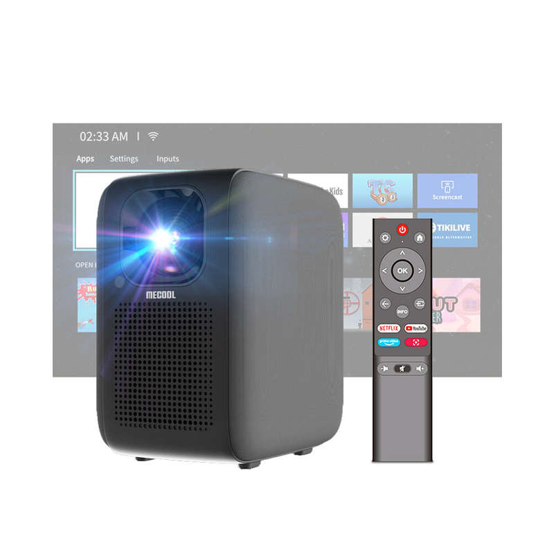 Mecool KP2 SE Projector 1080P Netflix Certified Linux OS 600ANSI Lumens 5G WIFI Electric Focus Home