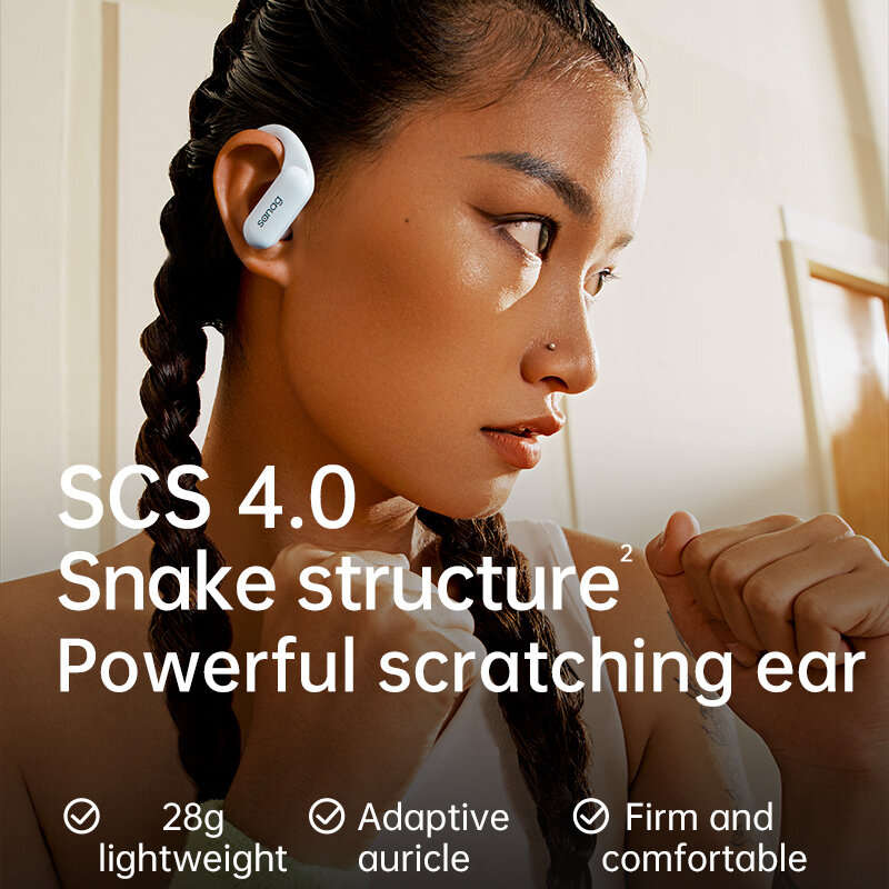 Sanag Z22S Pro TWS bluetooth 5.3 Earphone HiFi 3D Surround Stereo CVC Call Noise Reduction 400mAh Ba