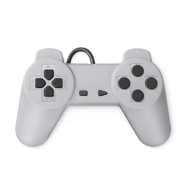 DATA FROG PS1 TV Game Console Mini 8-bit 620 Classical Games Retro Mini Video Game Player with Gamep