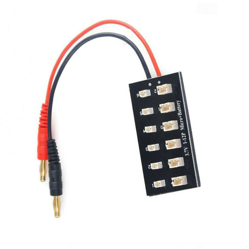3.7V 1-12P Micro+Battery Balanced Charging Adapter Board PH SH B6 A6 Adapter Board for RC Toys