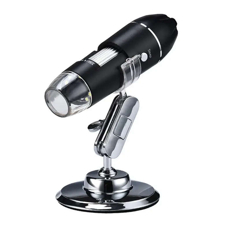 3 in 1 1600X Digital Microscope Camera Type-C USB Portable High Resolution LED Magnifier for Solderi