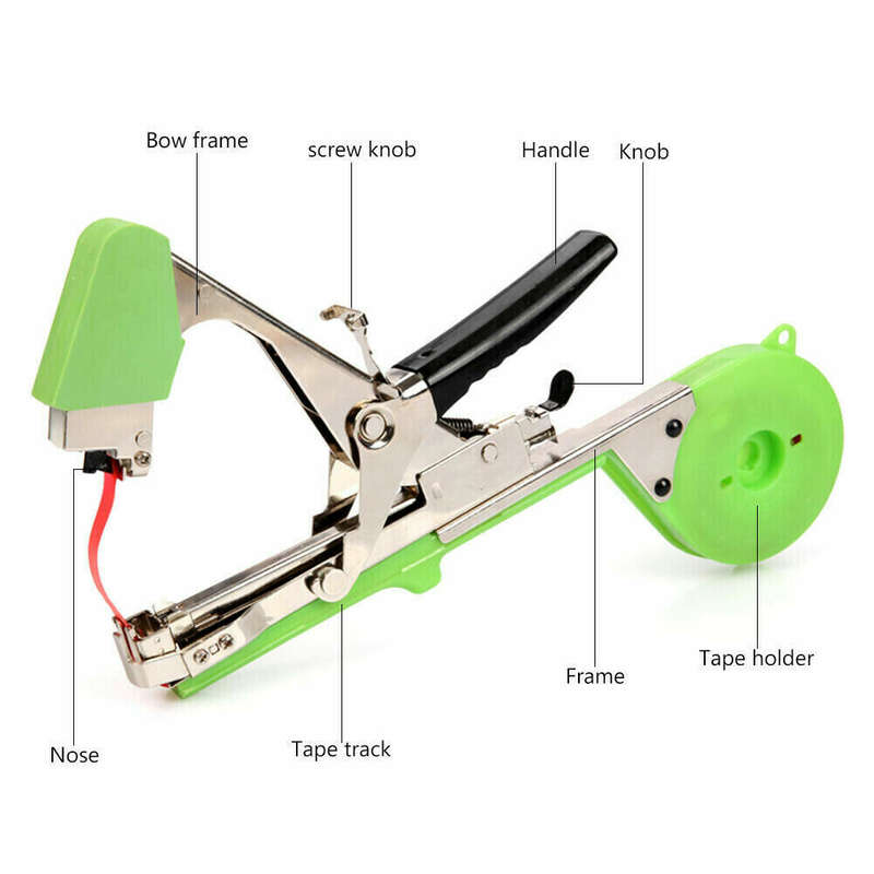 Garter Plants Tape Tool Tying Machine Hand Plant Garden Branch Binding Fixed Device Vegetable Tool