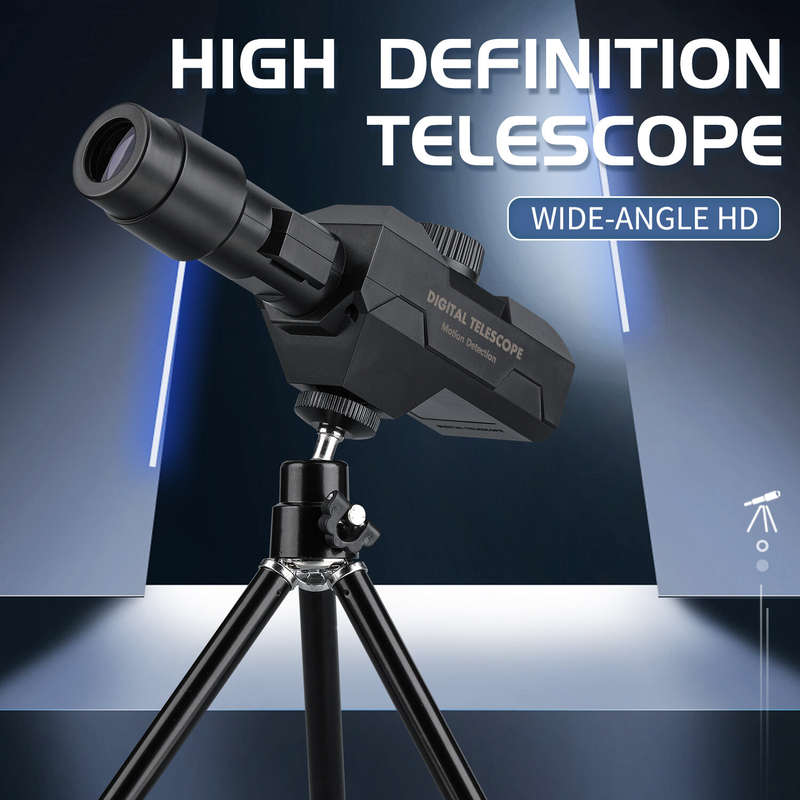 70X WIFI Digital Telescope With Metal Tripod Rechargeable Wireless Monocular Scope Support Android I