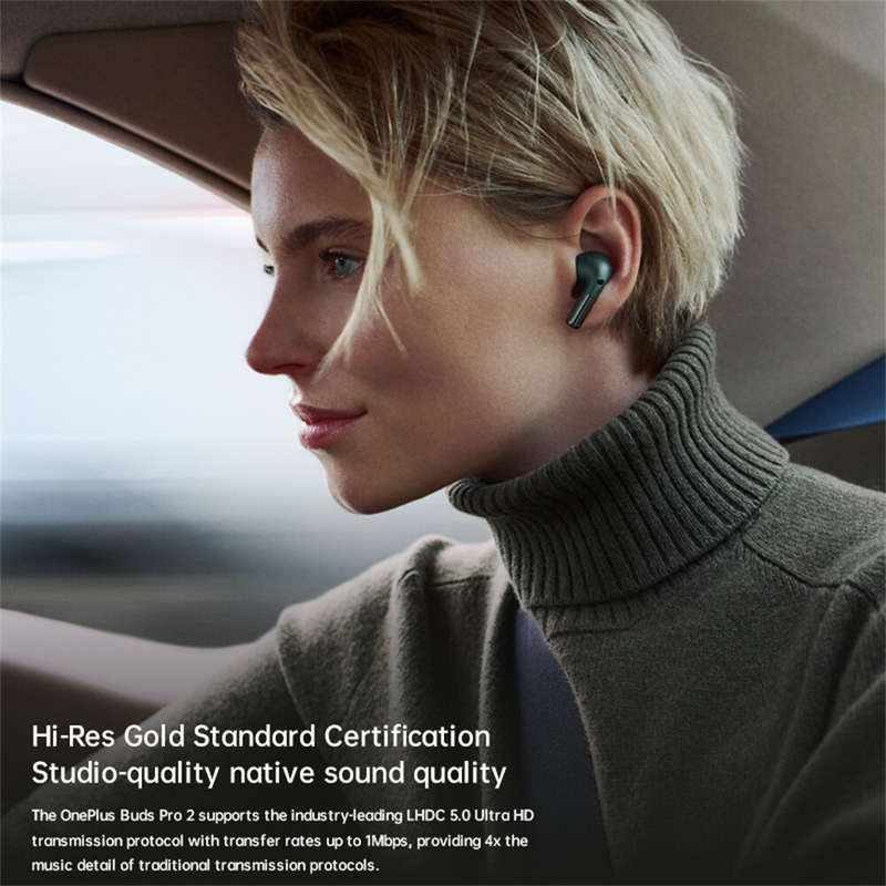 OnePlus Buds Pro2 TWS bluetooth 5.3 Earphone ANC Noise Cancelling AAC LHDC LC3 Audio HiFi Stereo In-