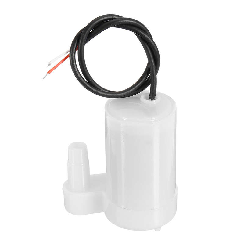 Excellway Mini Micro Submersible Motor Pump Water Pumps DC 3-6V 100L/H Low - 2
