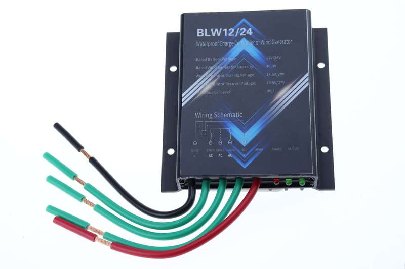 Excellway 1000W 24/48V Wind Turbine Controller Wind Controller for Home/Camping