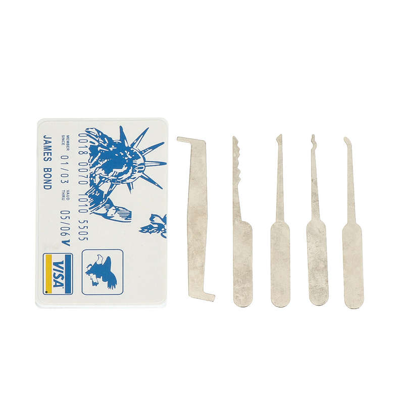 37PCS Stainless Steel Portable Card Tool Unlocking Gun Unlocking Tool Set