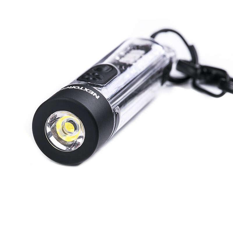 NEXTORCH K40 700lm Mini Size Bright EDC LED Keychain Flashlight With UV Red Blue RBG Sidelight Clip-