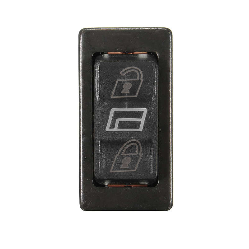 12V 20A 3 in 1 Car 5pins DPDT Power Window Switch Push Botton Momentary Rocker Switch
