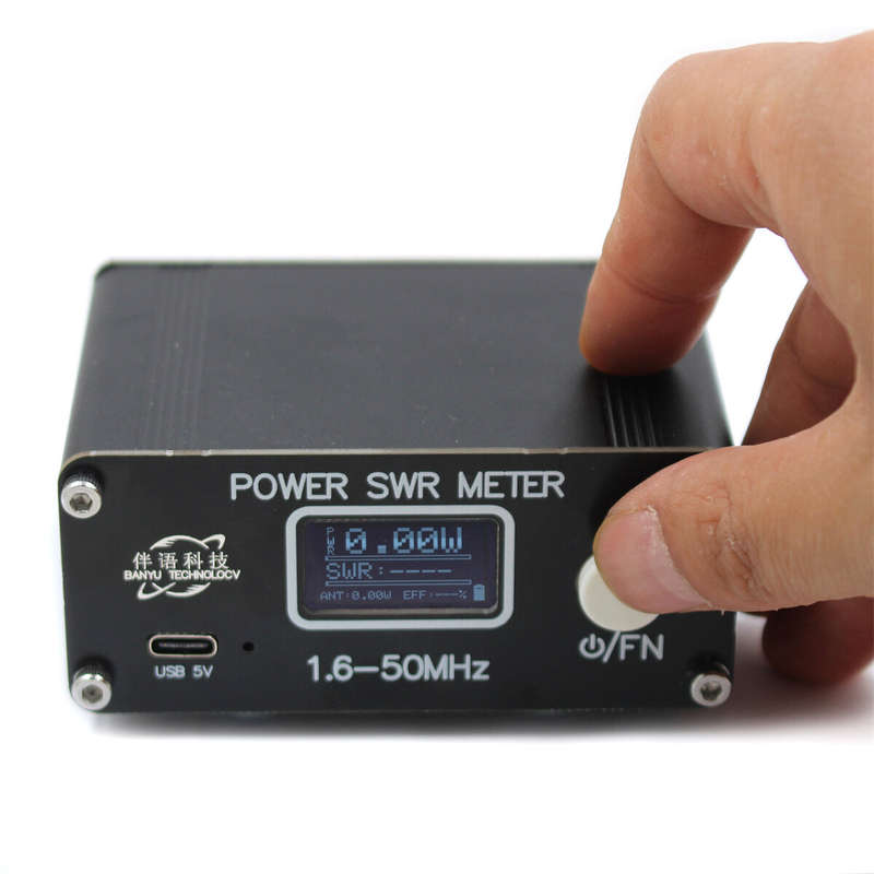 CP Version QRP 150W 1.6-50MHz SWR HF Short Wave Standing Wave Meter SWR / Power Meter FM/AM/CW/SSB M