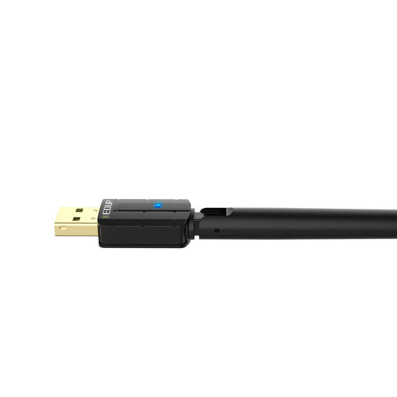 EDUP EP-AX300GS USB WiFi6 Adapter 300M Drive Free Wireless Network Card with 5dBi High Gain Antenna