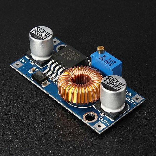 10Pcs Geekcreit 5A XL4005 DC-DC Adjustable Step Down Module Power Supply Converter