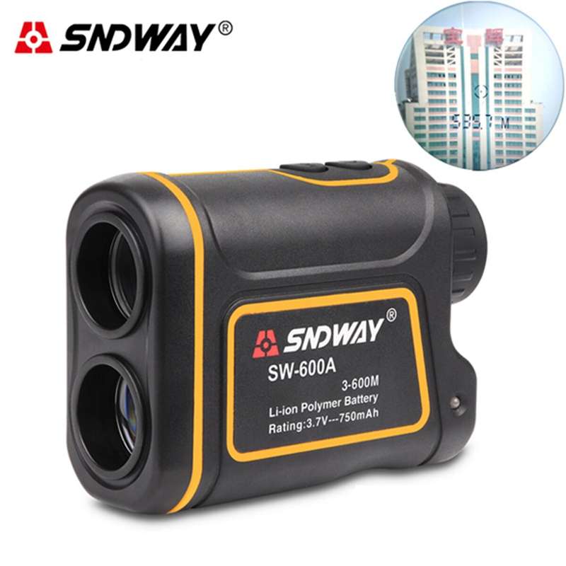 SNDWAY Rangefinder Telescope 600M 1000M 1500M Laser Distance Meter Monocular Golf Range Finder Roule