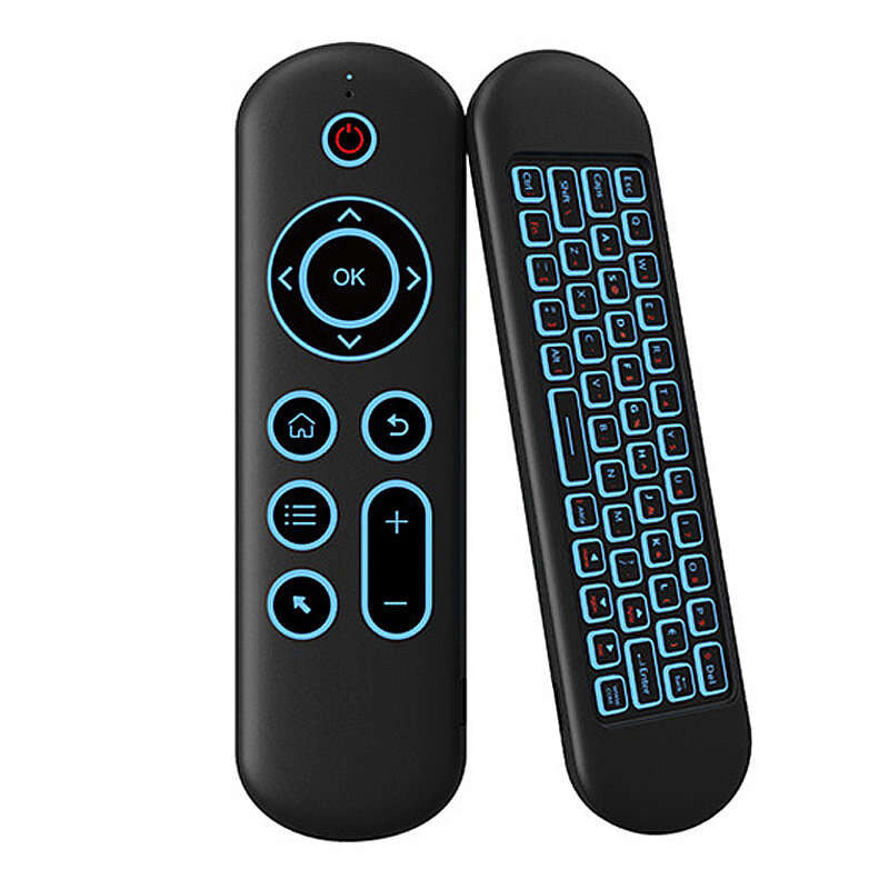 M5 MINI 2.4G&BT5.2 Dual Mode Wireless Air Mouse Mini Keyboard Airmouse with Backlit for TV Box Smart