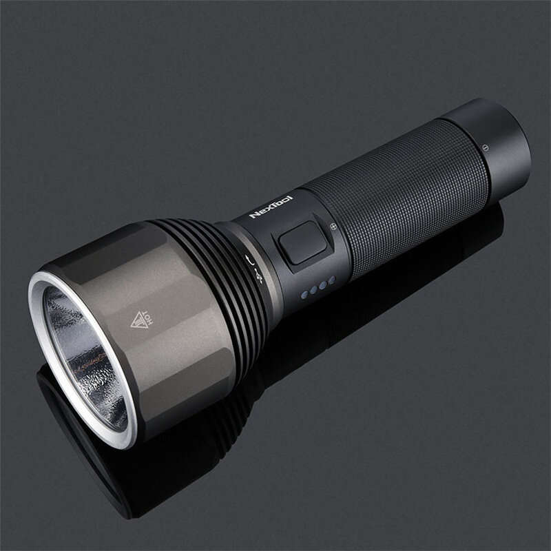 NexTool XPH50.2 2000lm 6500K 380m USB-C Rechargeable Flashlight Strong Floodlight without 26550 batt