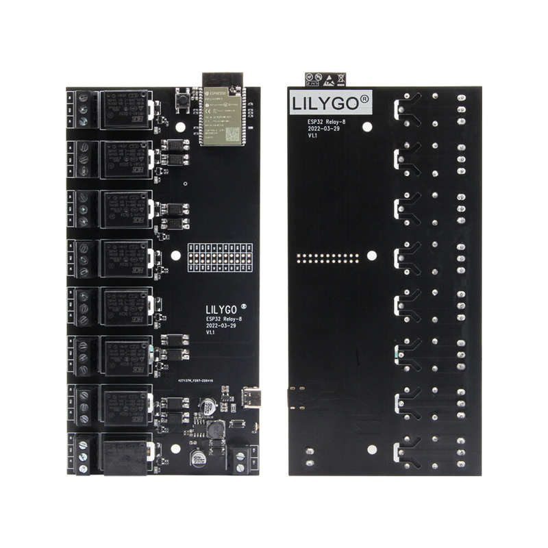 LILYGO T-Relay 5V 8 Channel Relay Module ESP32 Wireless Development Board WIFI Bluetooth With Optoco