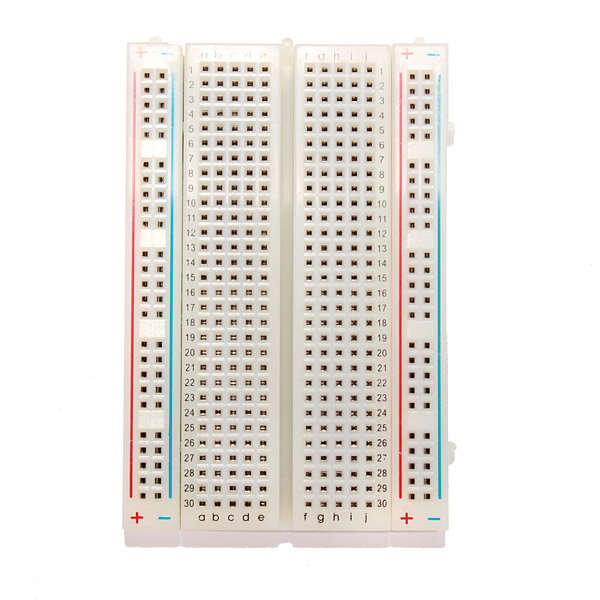 20Pcs 8.5x5.5cm 400 Tie Points 400 Holes Solderless Breadboard Bread Board