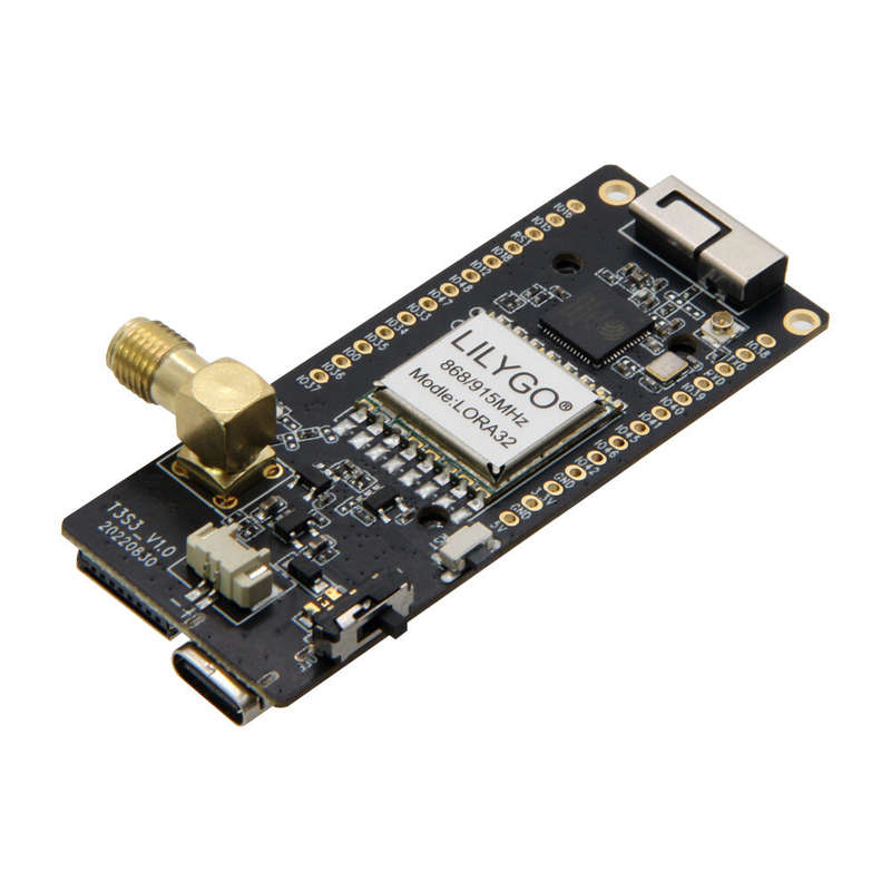 LILYGO T3S3 V1.0 ESP32-S3 LoRa SX1262/SX1276 SX1280 2.4G Development Board WiFi Bluetooth Wireless M