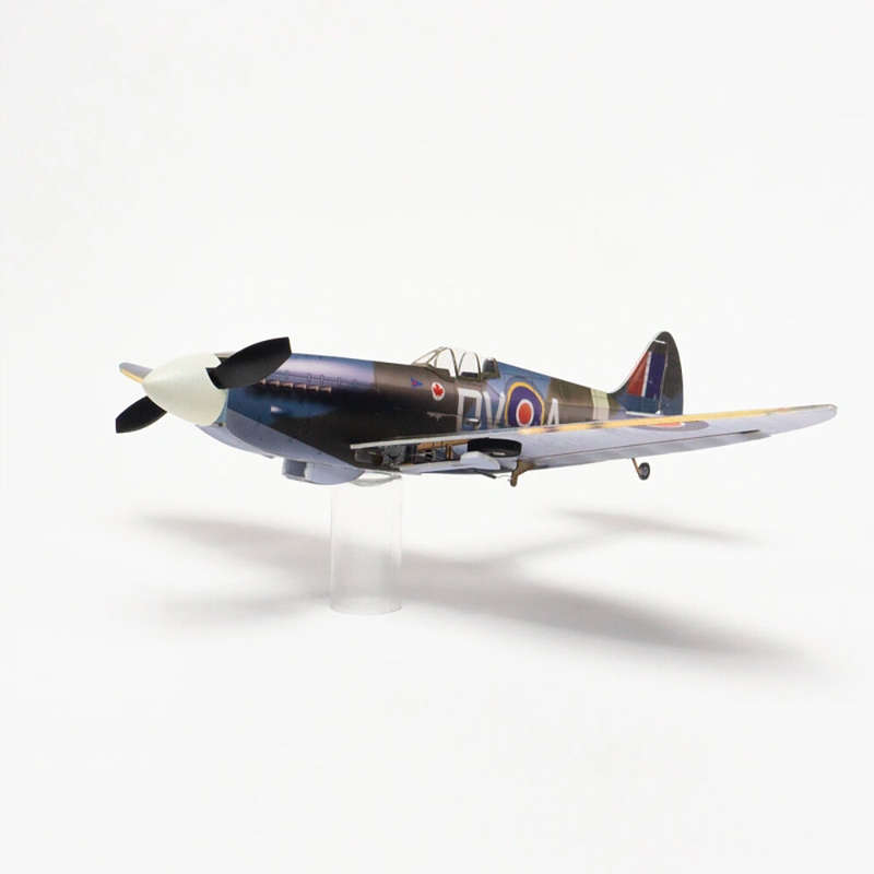 MinimumRC Spitfire MK XVI 400mm Wingspan 5CH Aircraft with Retractable Landing Gear RC Airplane KIT+