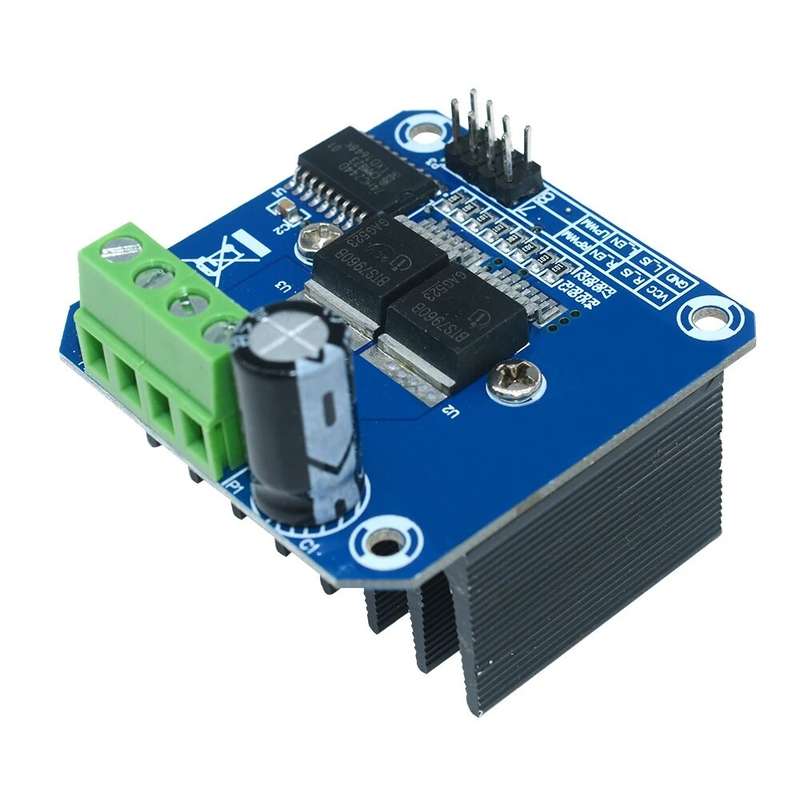 3Pcs Geekcreit Semiconductor BTS7960B 5V 43A H-bridge Motor Driver Module