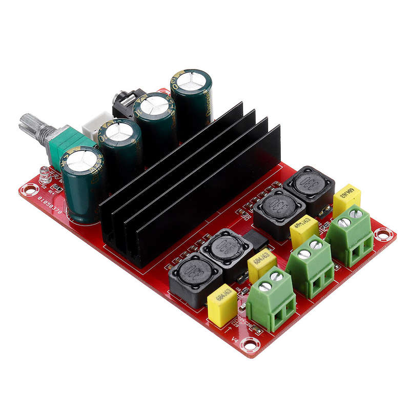 XH-M190 TDA3116D2 2x100W High Power Digital Power Amplifier Board TPA3116 Dual Channel Amplifier Boa