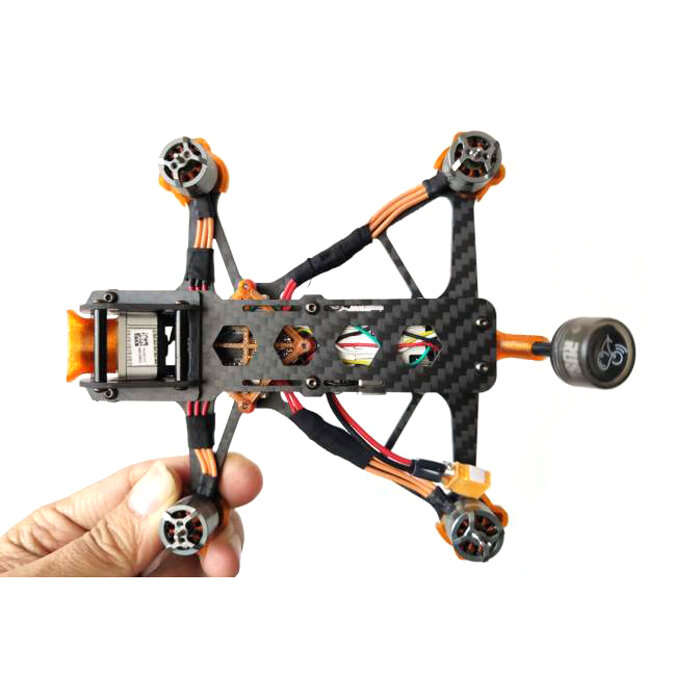 Dragon Frog 3 Inch 139mm Wheelbase Carbon Fiber FPV Racing Frame Kit compaitble for DJI CADDX VISTA