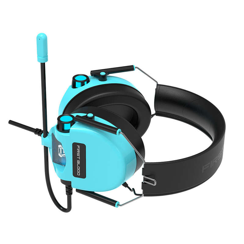FirstBlood H10 Gaming Headset Foldable Headphone with Virtual 7.1 One-way Noise Reduction Microphone