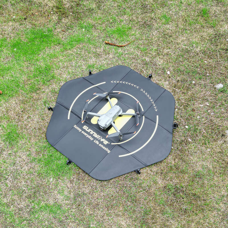Sunnylife 80CM Landing Pad with Fixing Nails Double Sided Waterproof Foldable Parking Apron for DJI