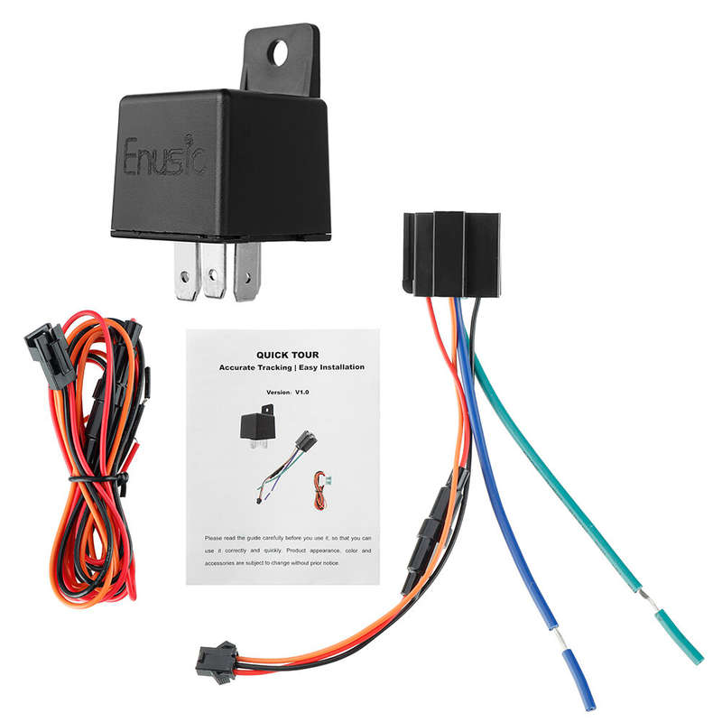 iMars Enusic CJ730 ACC Testing Relay GPS Tracker Real Time GSM Locator Hide Anti-theft APP Cut off F