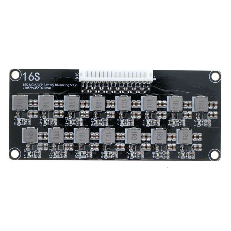 3S 4S 8S 16S 1.2A Current Balance Module Balance Li-ion Lithium Battery Active Equalizer Balancer En